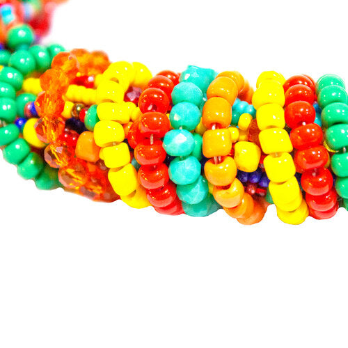 WHOLESALE Multicolored Playful Necklace