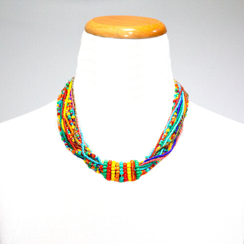WHOLESALE Multicolored Playful Necklace