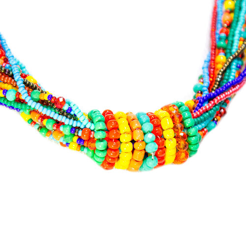WHOLESALE Multicolored Playful Necklace