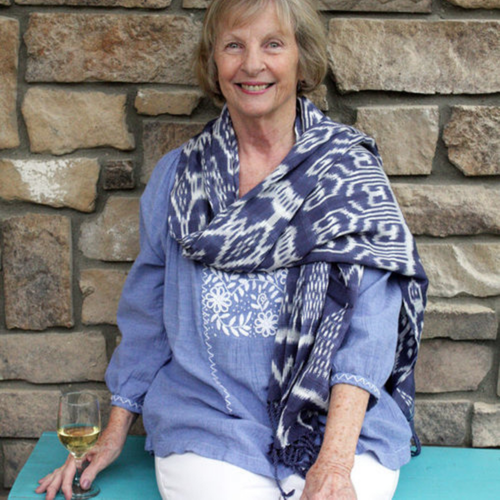 WHOLESALE Jaspe Shawl Indigo