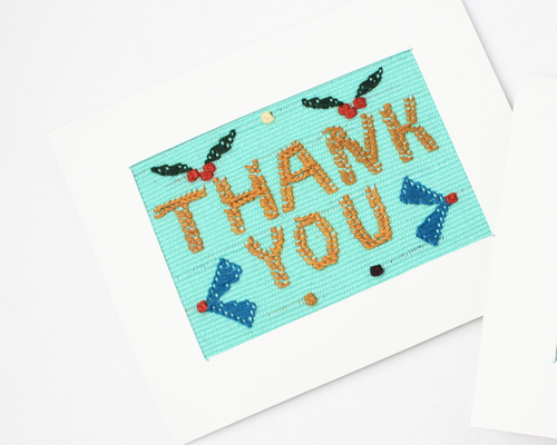 WHOLESALE Thank You Christmas Cards