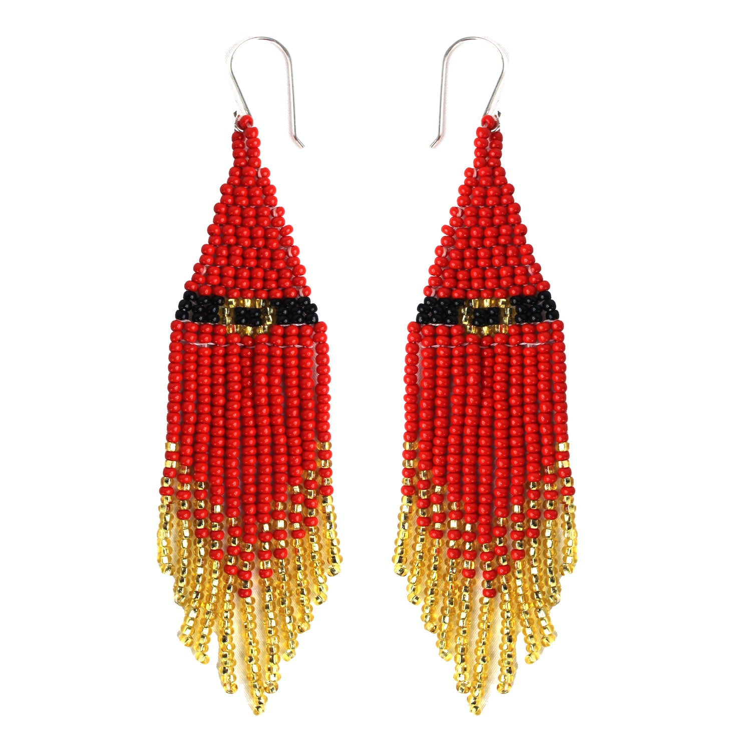 WHOLESALE Holiday Magic Fringe Earrings - 925 Silver Hooks