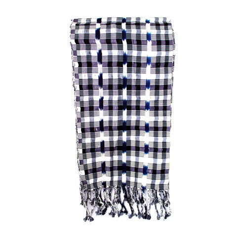 WHOLESALE Encanto Scarf- Navy Blue / White / Black
