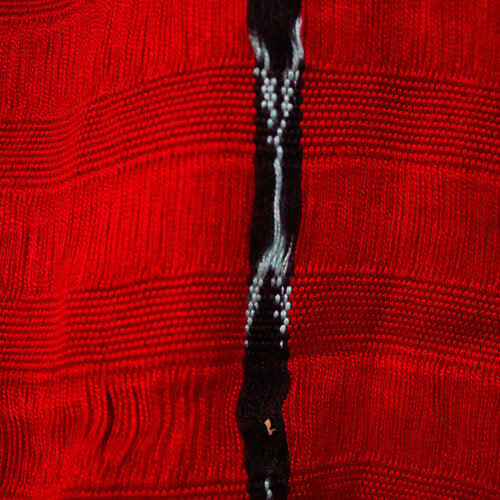 WHOLESALE Bright Red Ikat Scarf