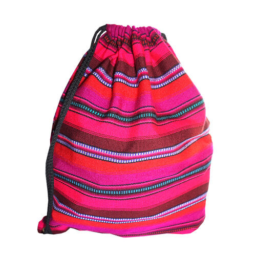 WHOLESALE String Backpacks - Pink