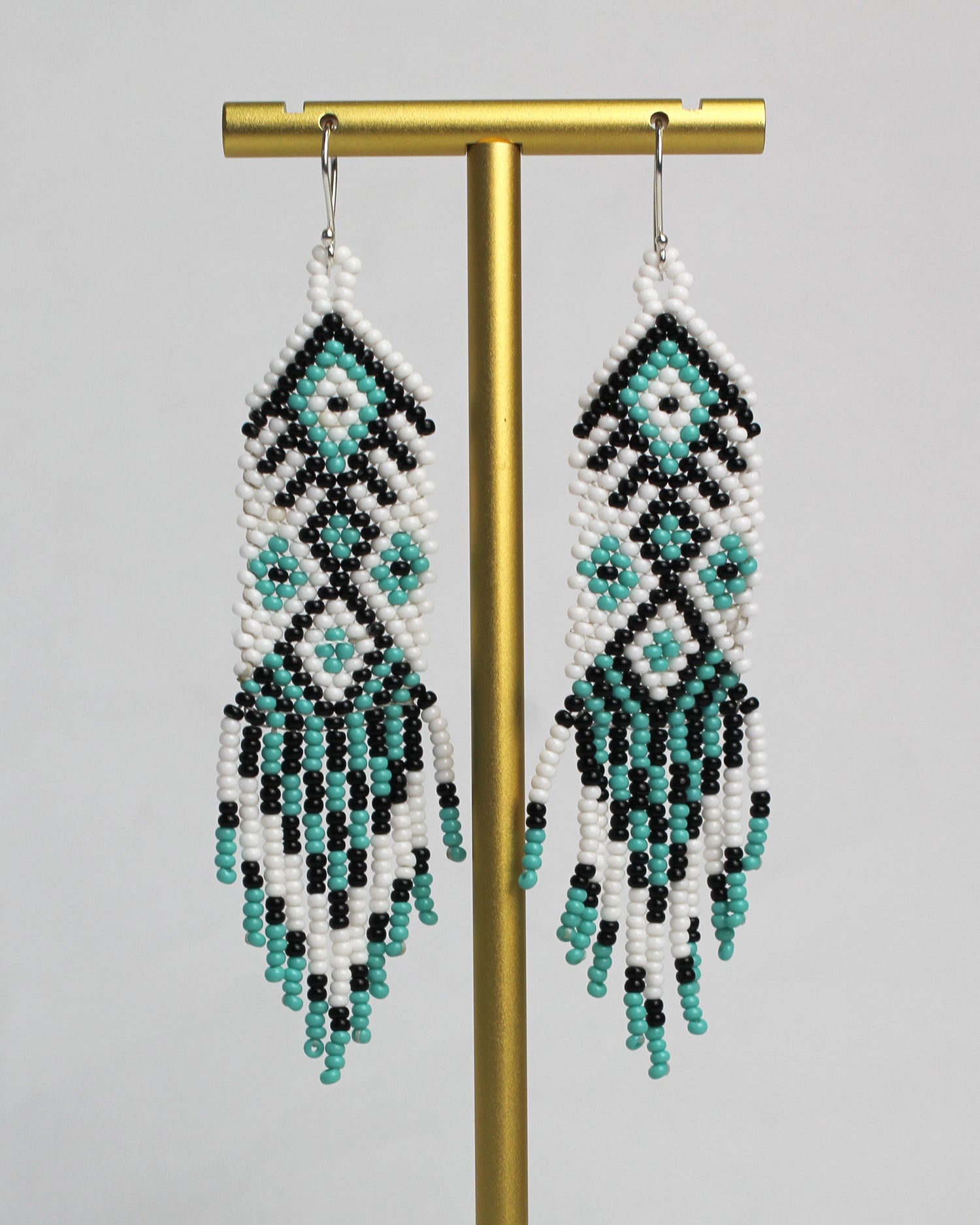 WHOLESALE Toj Beaded Earrings - 925 Silver Hooks