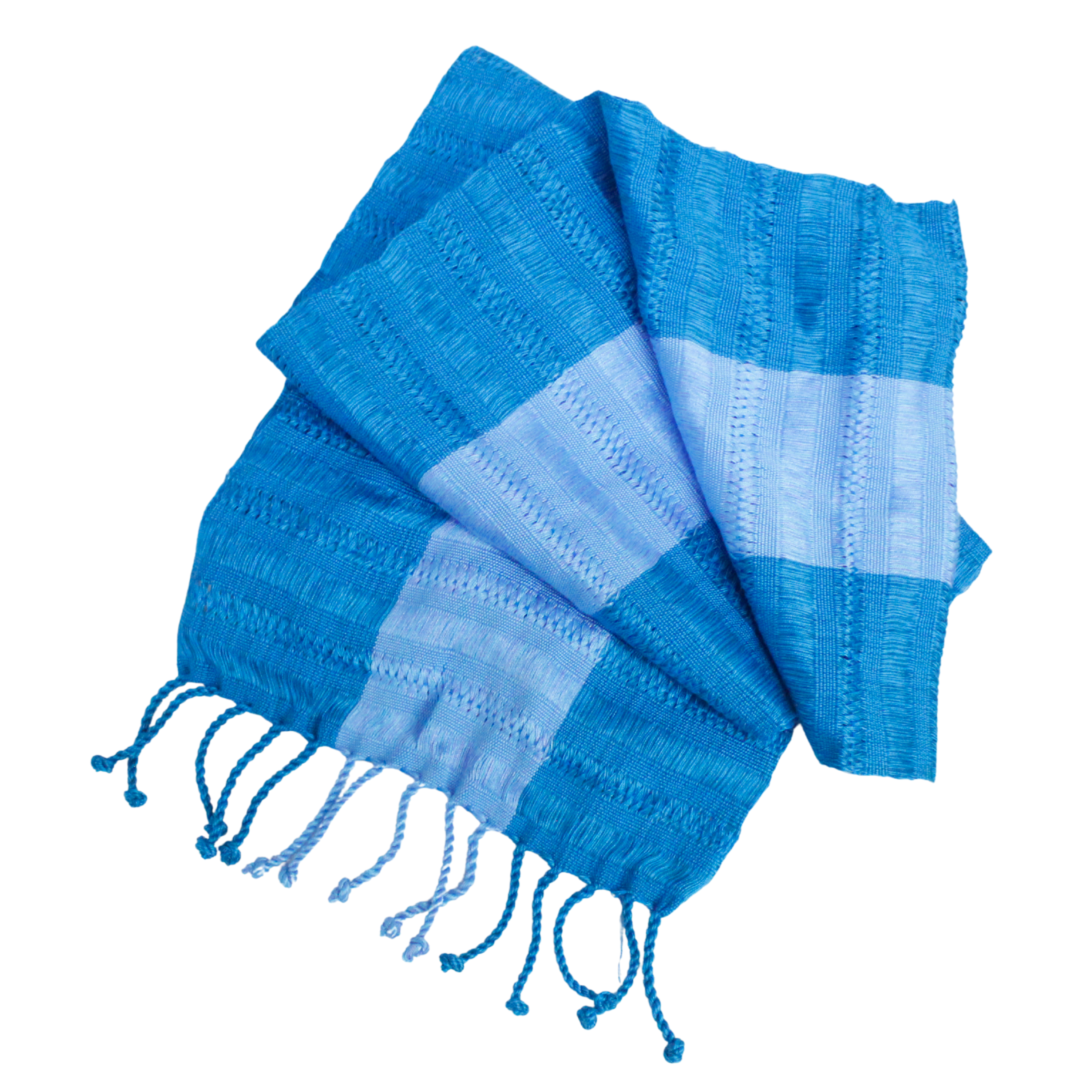 WHOLESALE Two-Toned Aquamarine Scarf