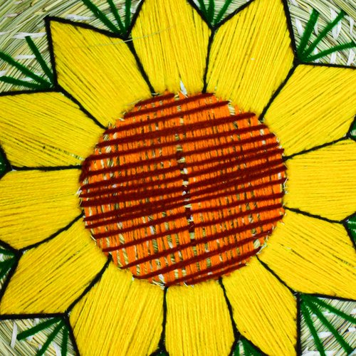 WHOLESALE Blooming Sunflower Basket Large