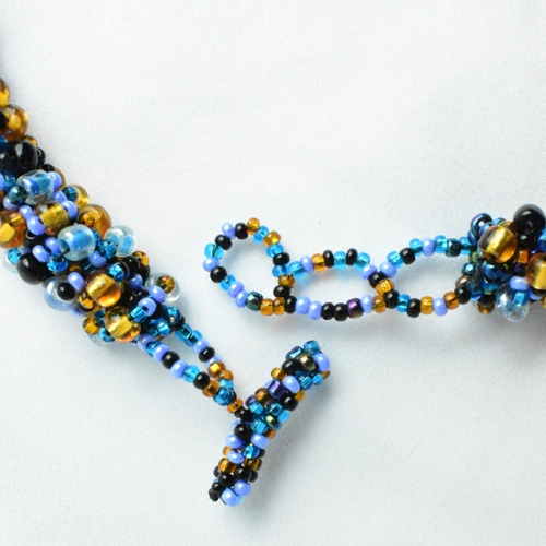 WHOLESALE Blue Spark Necklace