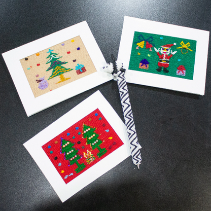 WHOLESALE Handwoven Christmas Cards