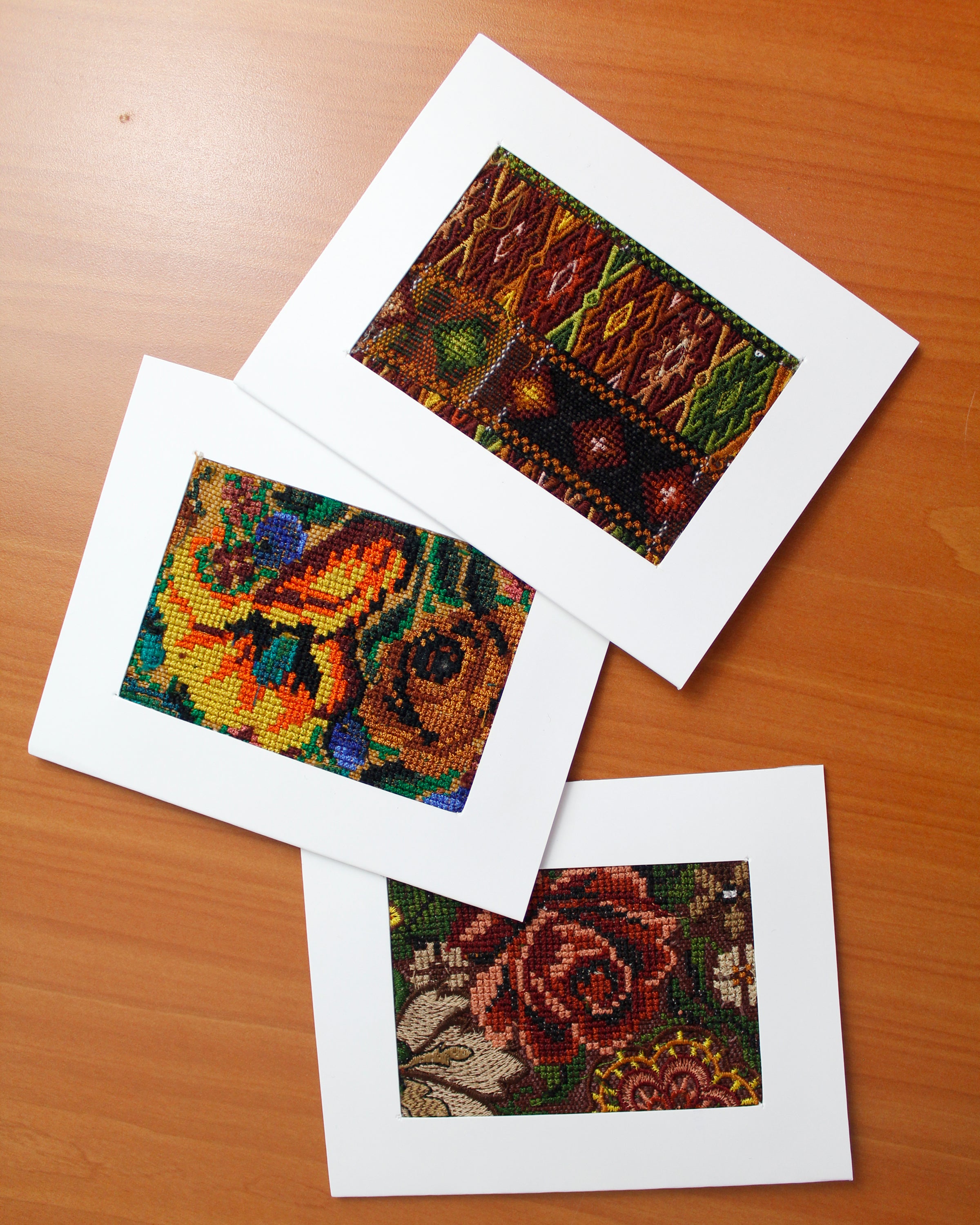 QUICK SHIPPING 📦📩 - Handwoven Note Cards Huipil