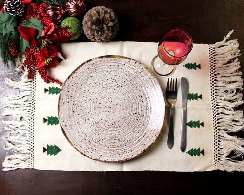 WHOLESALE Holiday Tree Placemats - Set of 2
