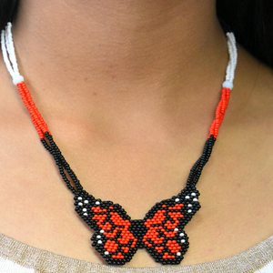 WHOLESALE Mariposa Short Beaded Necklace