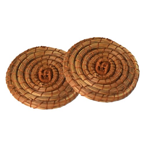 WHOLESALE Pine Needles Coasters - Set of 2