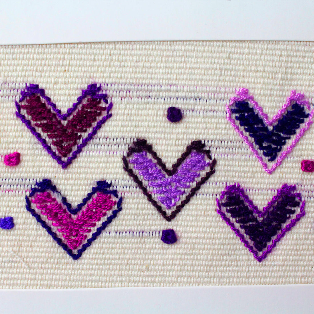 WHOLESALE Purple Heart Note Cards