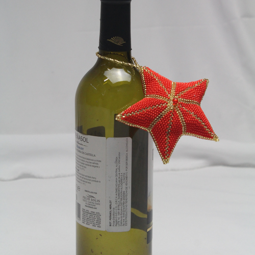 WHOLESALE Red Star Stuffed Ornament