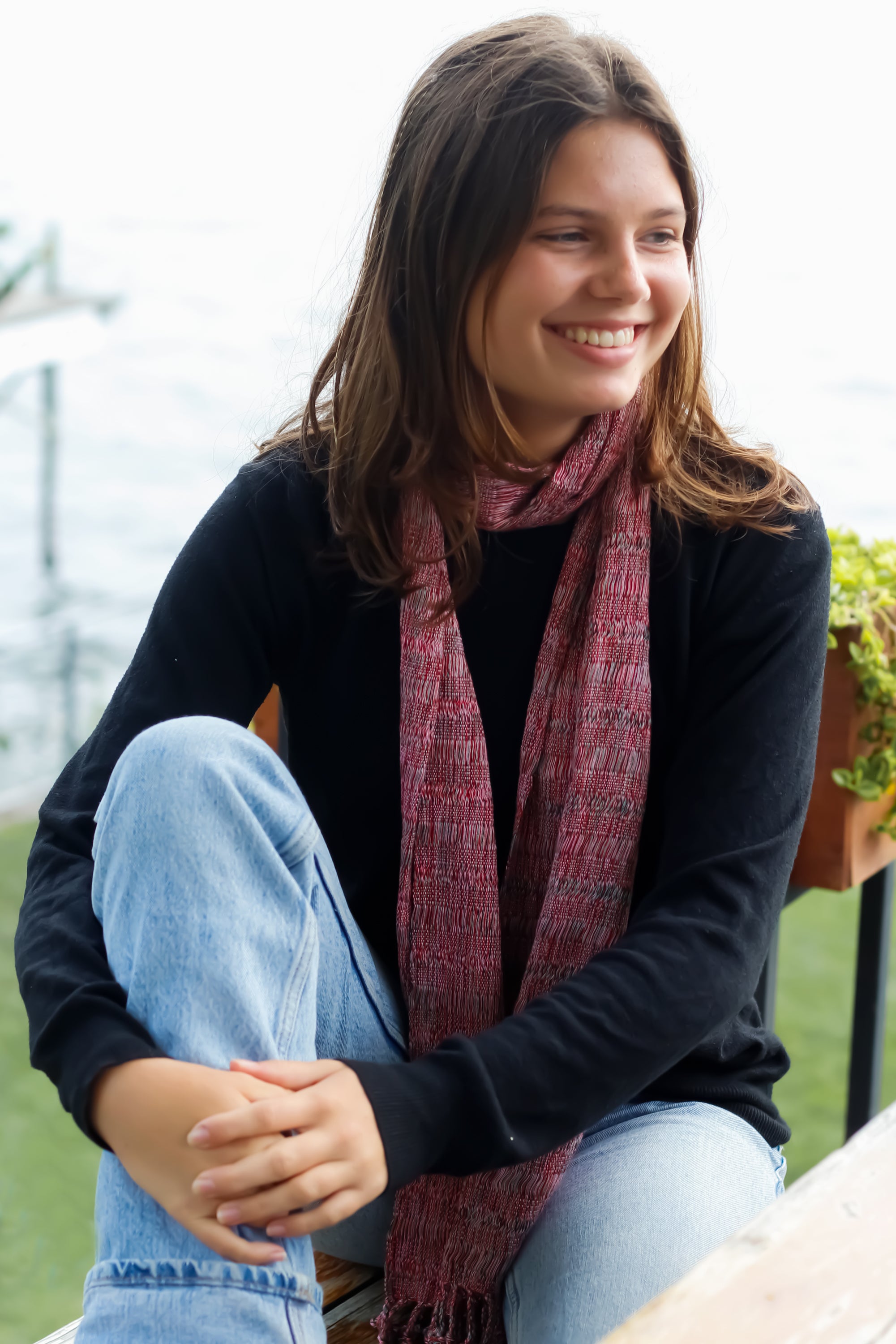 WHOLESALE Ribbon Candy Scarf