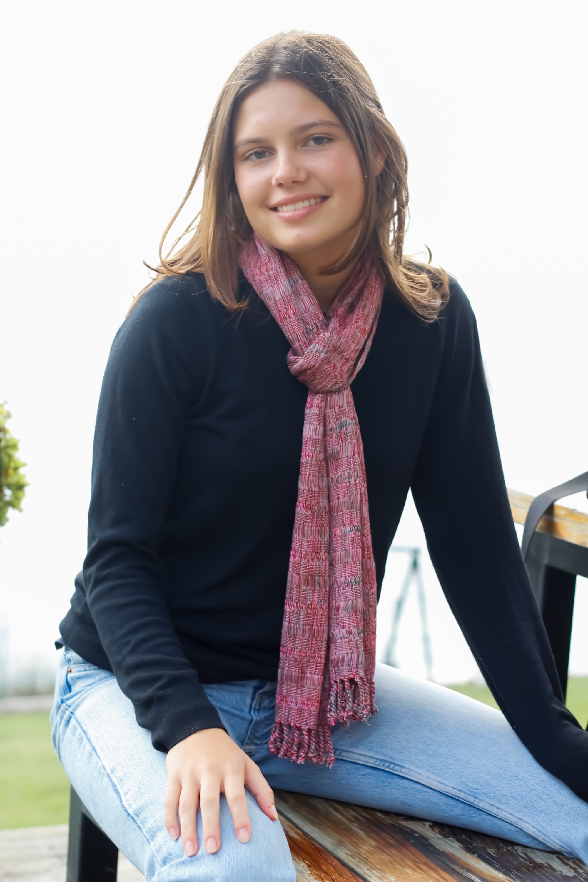 WHOLESALE Ribbon Candy Scarf