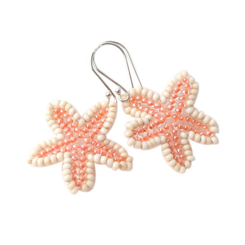WHOLESALE Starfish Beaded Earrings