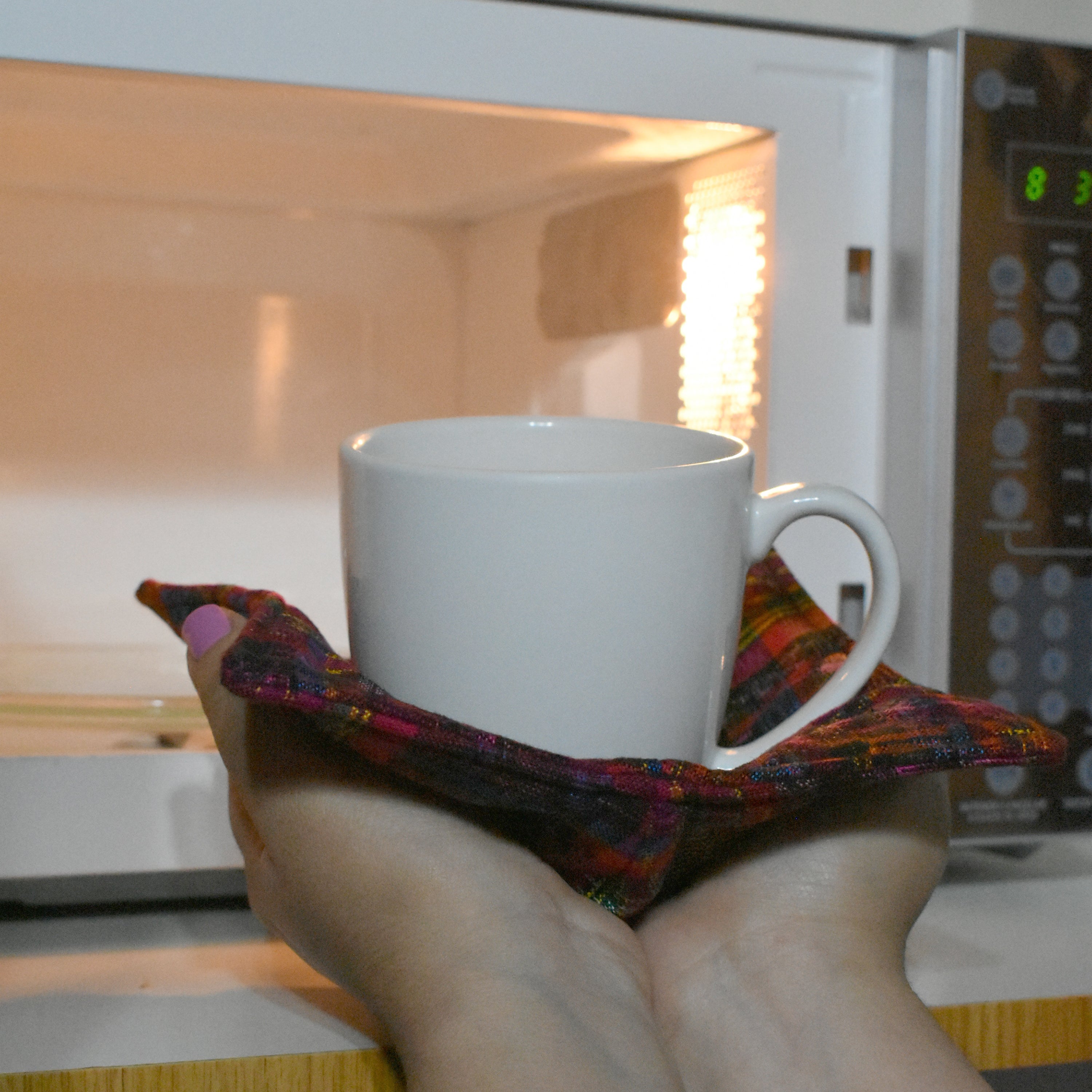 WHOLESALE Textile Microwave Bowl Holder Multicolor