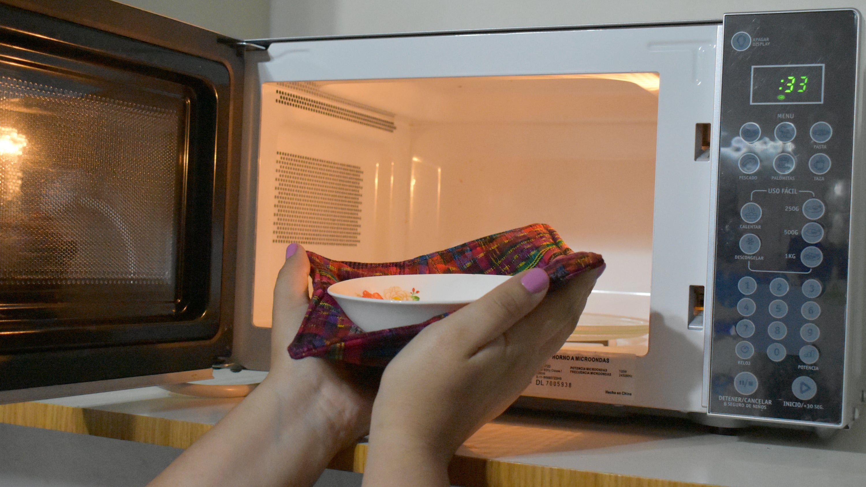WHOLESALE Textile Microwave Bowl Holder Multicolor