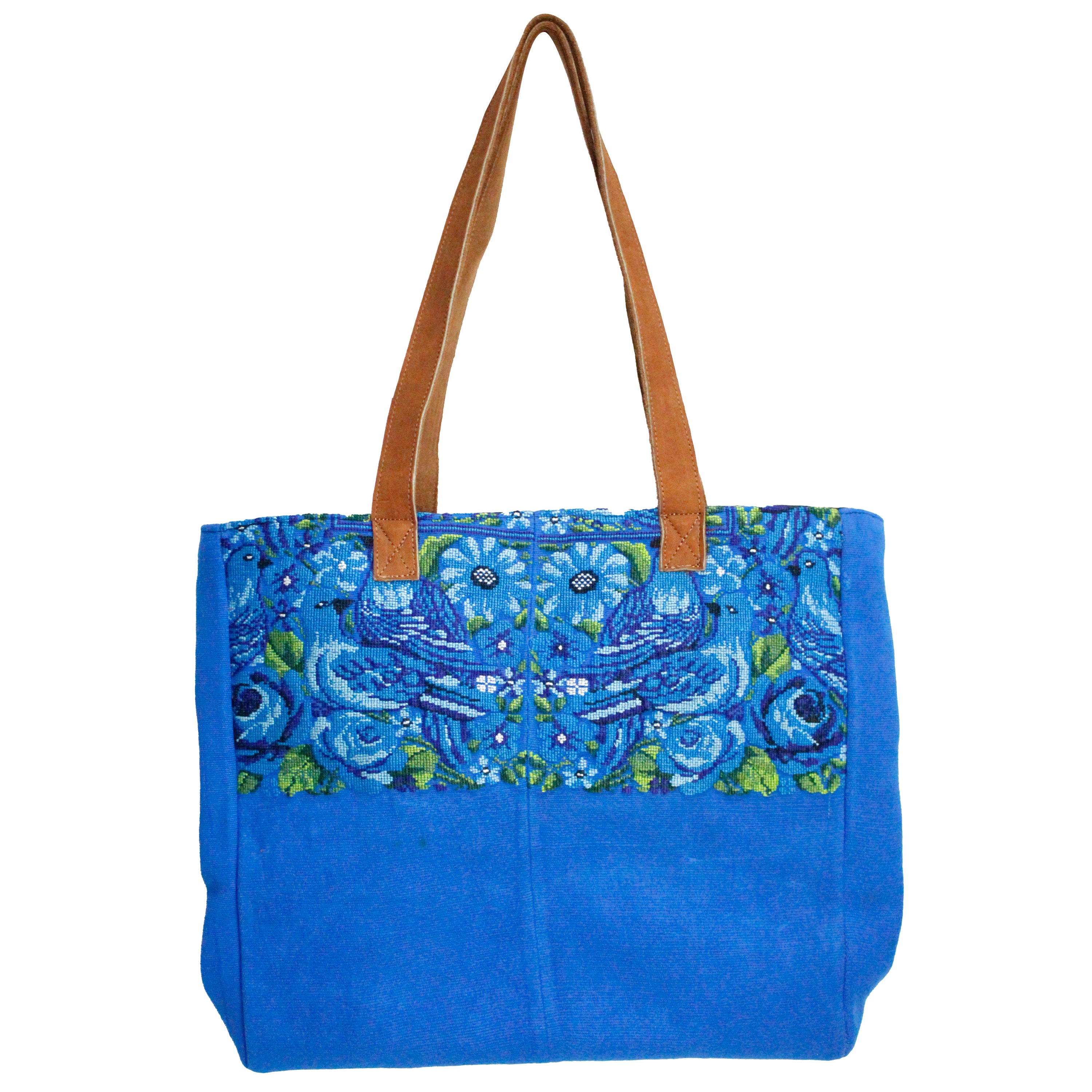 QUICK SHIPPING 📦📩 - Tikal Tote Bag with Leather Straps