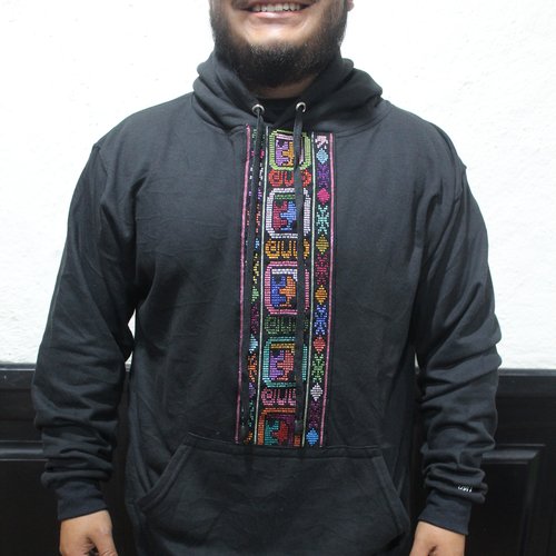 Zunil Hoodies - Black Color
