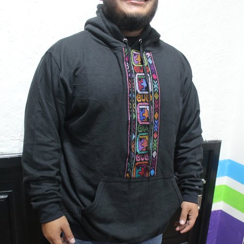 Zunil Hoodies - Black Color