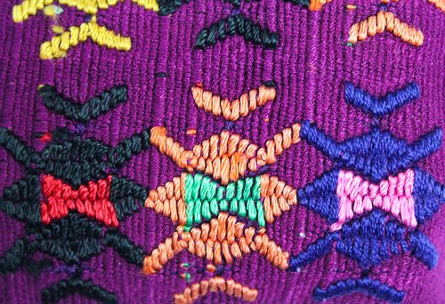 WHOLESALE Huipil Zippered Bag Small