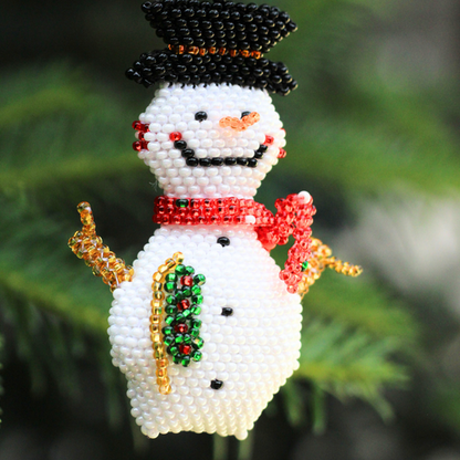 WHOLESALE Happy Snowman Large Ornament