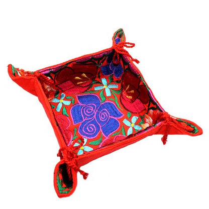 WHOLESALE Multi Purposed Tray Square Red