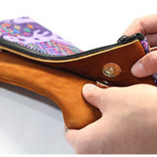 WHOLESALE Nahuala Leather Clutch