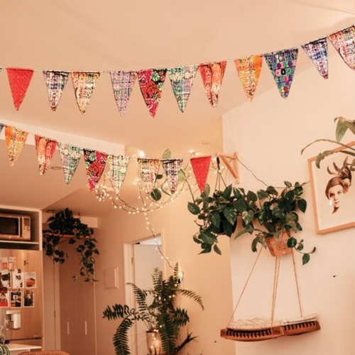 WHOLESALE Upcycled Guatemalan Bunting