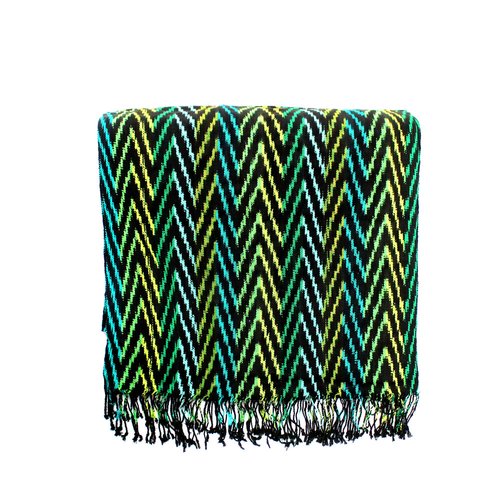 WHOLESALE Jaspe Shawls Green and Violet