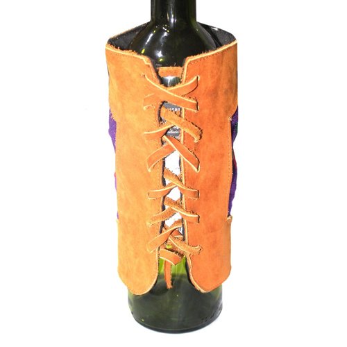 WHOLESALE Leather Wine Sleeve