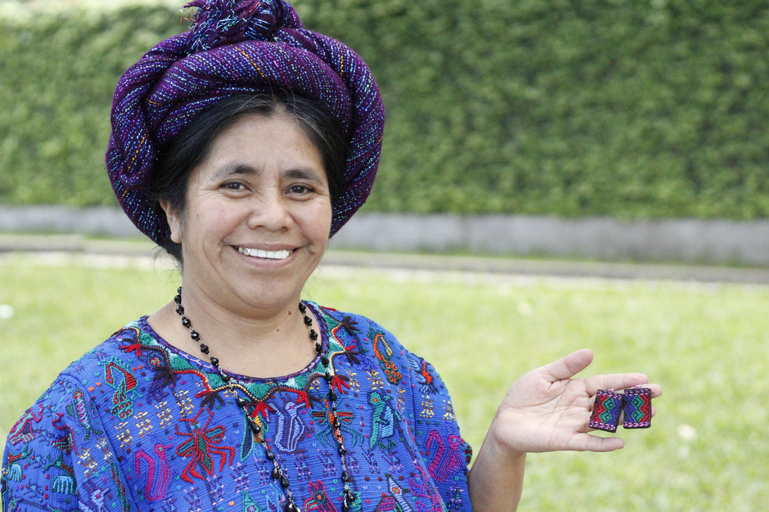 WHOLESALE  Woven Mountains Earrings - 925 Silver Hooks