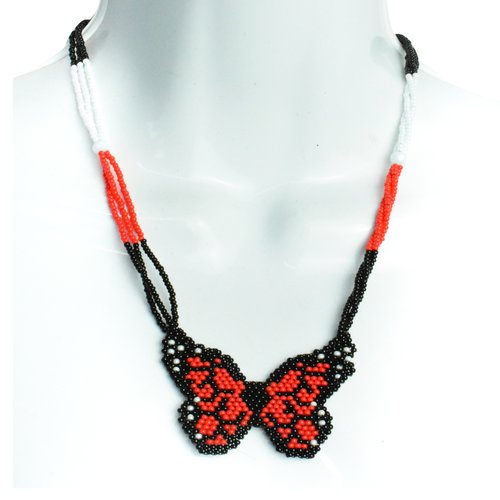 WHOLESALE Mariposa Short Beaded Necklace