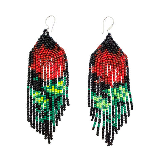 WHOLESALE Roses Earrings - 925 Silver Hooks