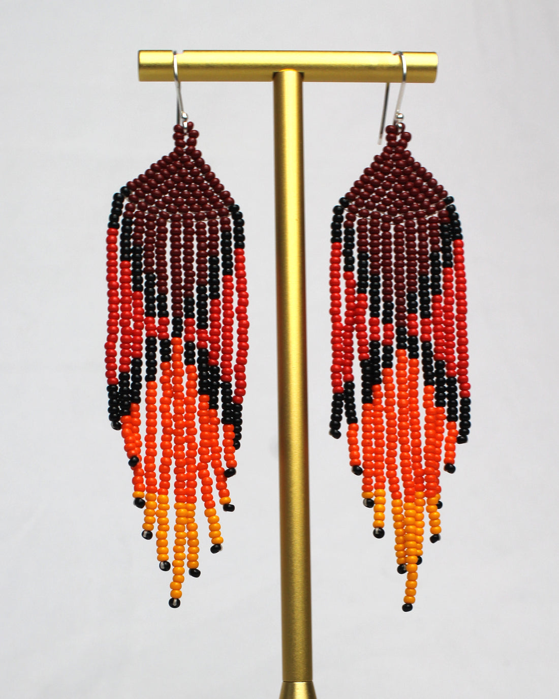 WHOLESALE Tijax Fringe Earrings - 925 Silver Hooks