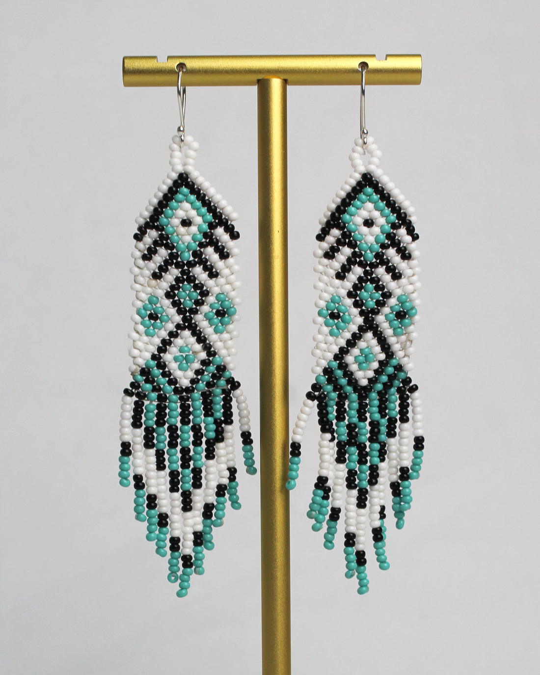 WHOLESALE Toj Beaded Earrings - 925 Silver Hooks