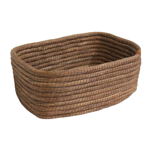 WHOLESALE Pine Needle Basket - Rectangular Large