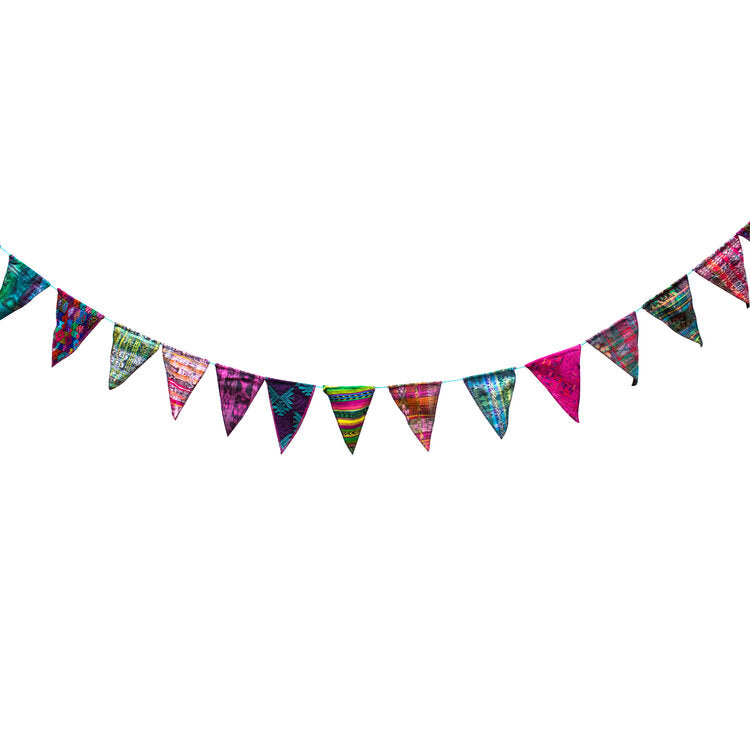 WHOLESALE Upcycled Guatemalan Bunting