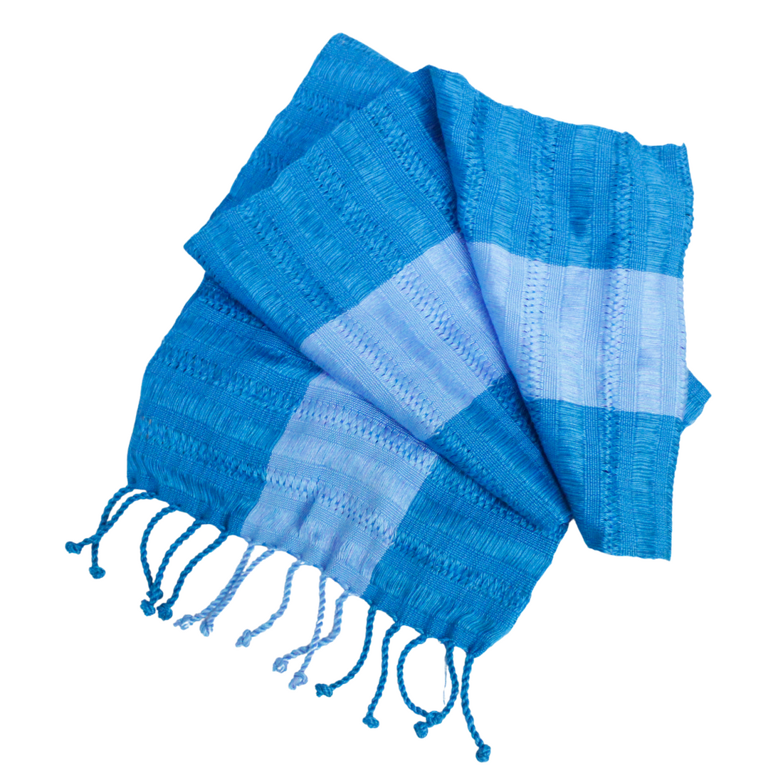 WHOLESALE Two-Toned Aquamarine Scarf