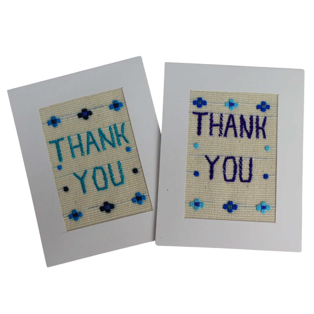 WHOLESALE Handwoven Thank You Cards - Large