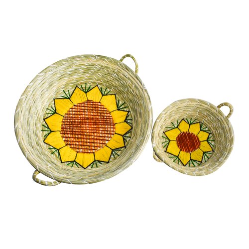 WHOLESALE Blooming Sunflower Basket Small