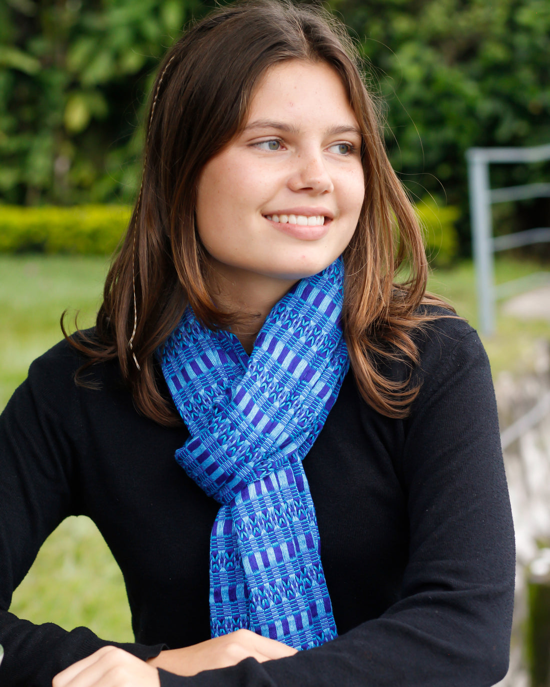 WHOLESALE Blue Tones Scarf