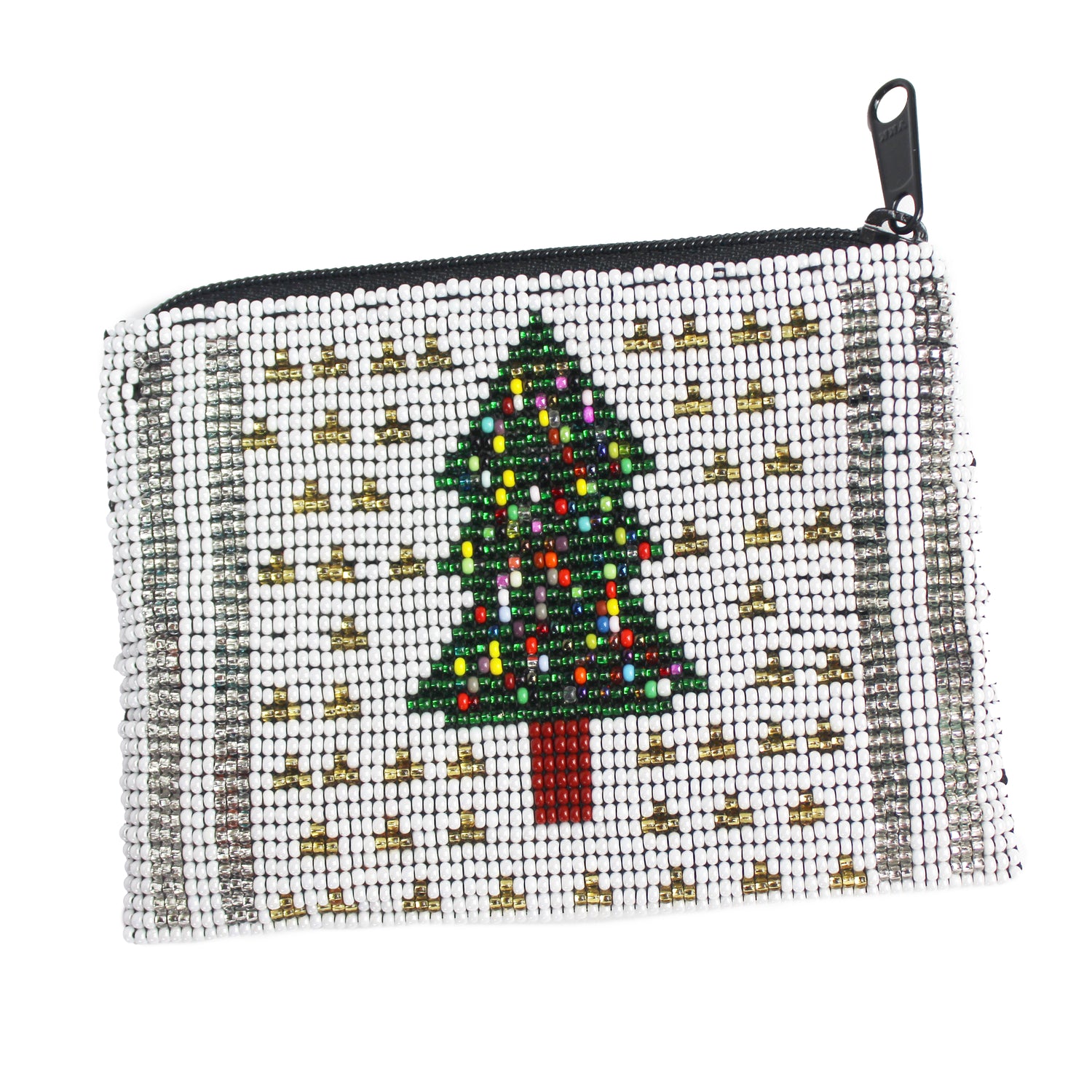 WHOLESALE Christmas Tree Beaded Coin Purse