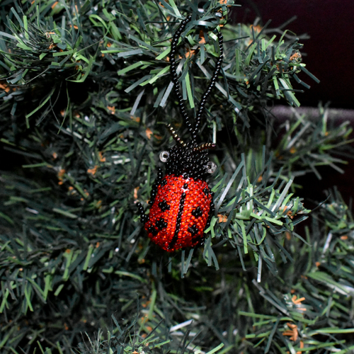 WHOLESALE Lady Bug Ornament