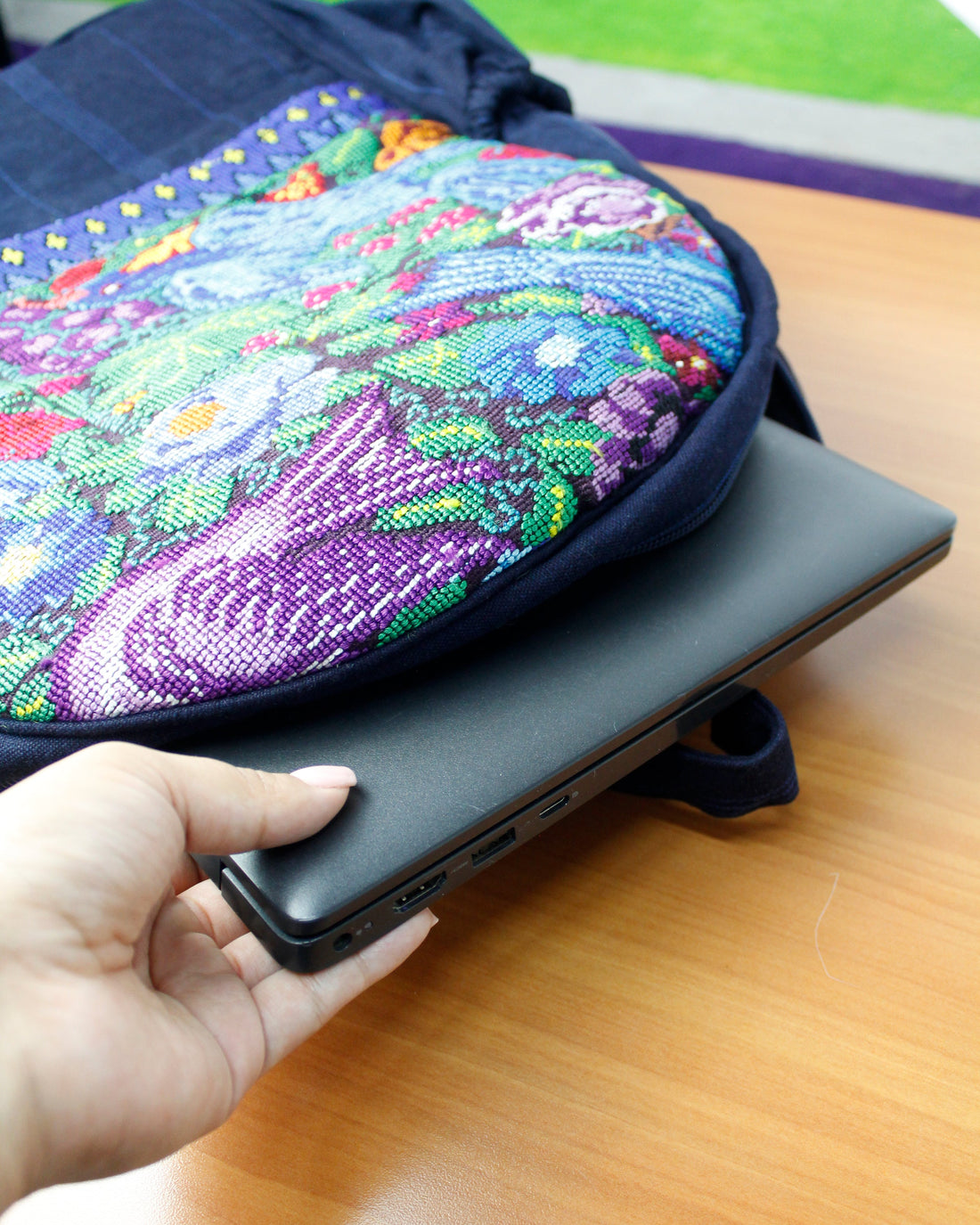 WHOLESALE Folk Art Laptop Backpack