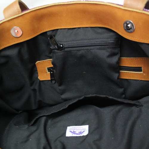 WHOLESALE Handmade Large Tote Bag - Amethyst